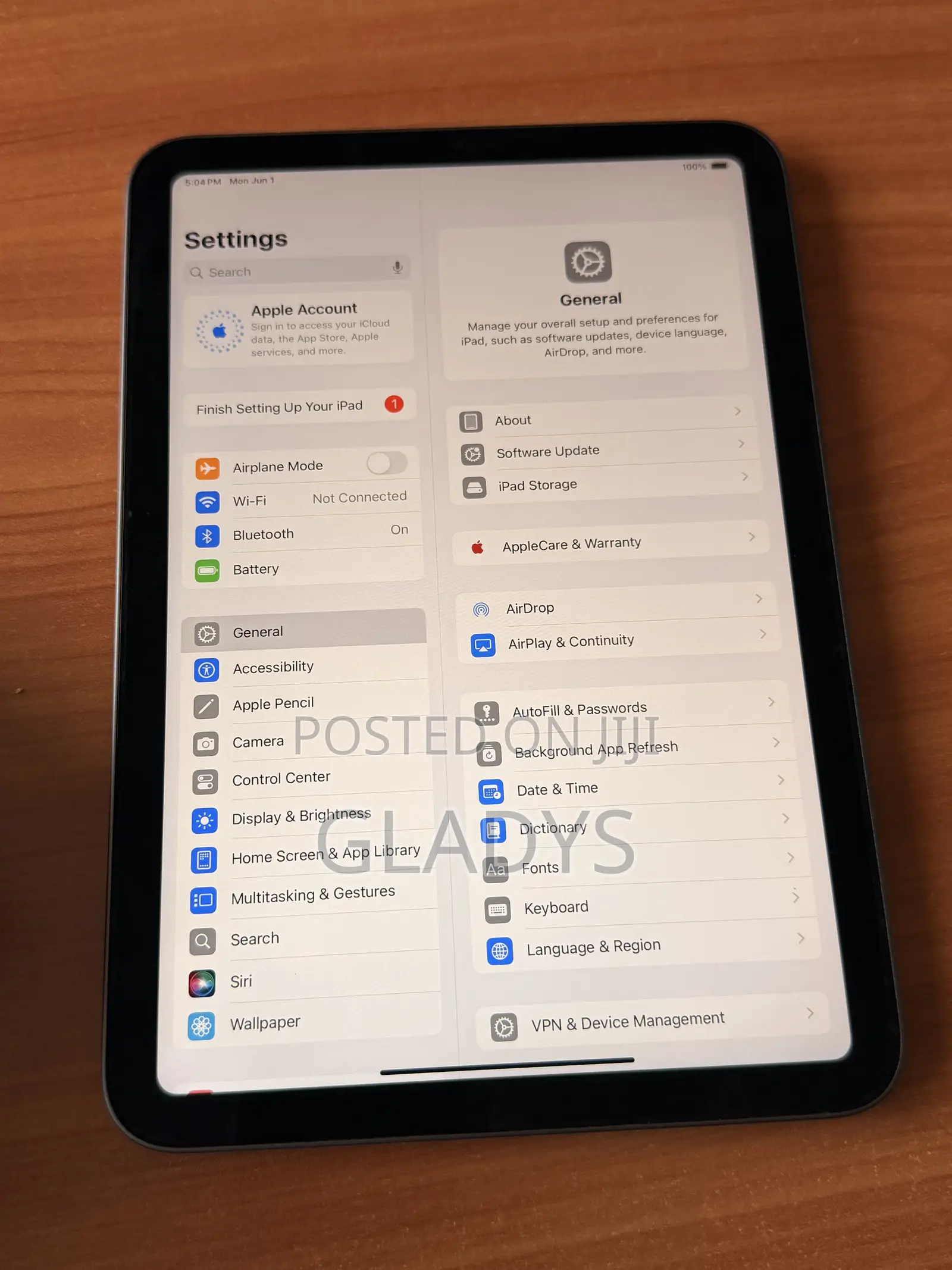 Apple iPad mini 6 64 GB Gray