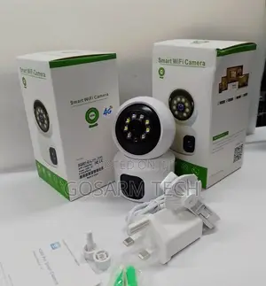4g Baby Monitor Dual Lens Simcard PTZ Camera 2way Audio