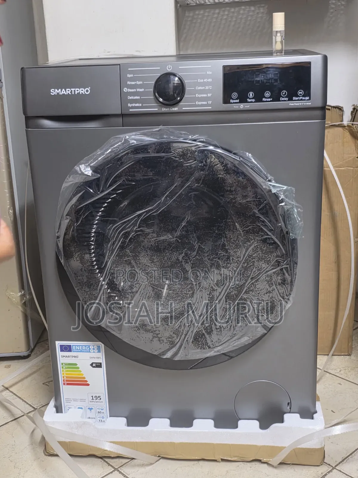 SmartPro 8kgs Wash and Spin Washing Machine