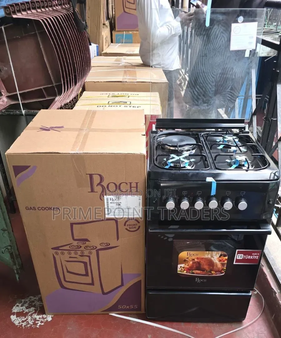 Roch Cooker 50*55 3+1 ,Compact Design, Powerful Performance