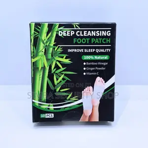 10 Pieces All Natural Deep Cleansing Detox Foot Patch Herbal Extract
