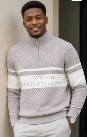 Sweater Half Zip Size Xl,2xl and 3xl