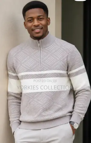 Sweater Half Zip Size Xl,2xl and 3xl