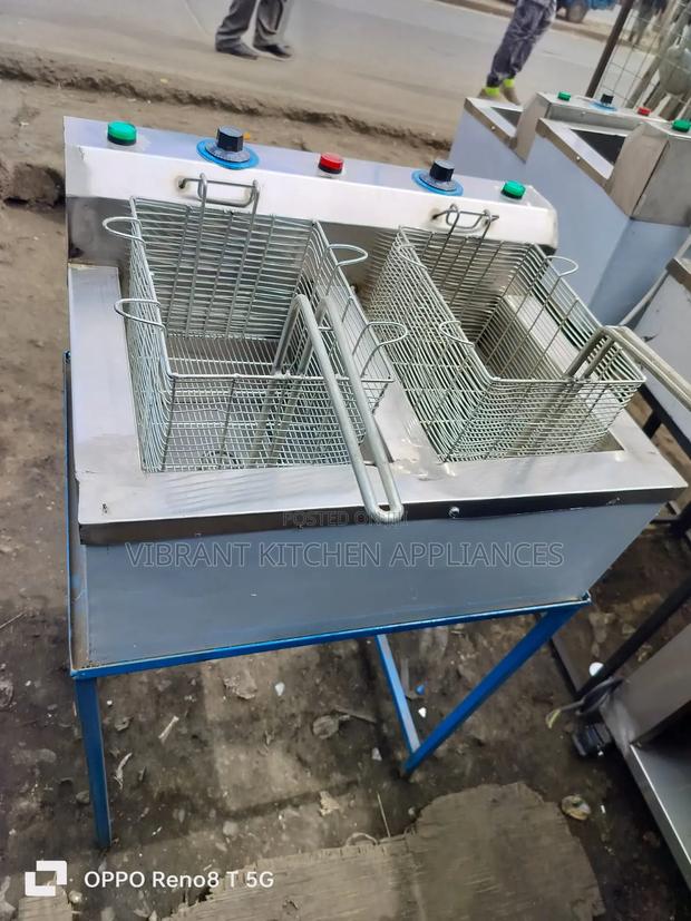 Double Electric Deep Fryer - main view