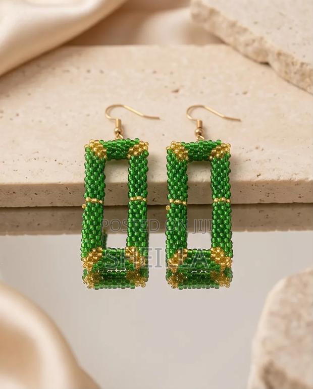 African Beaded Earrings