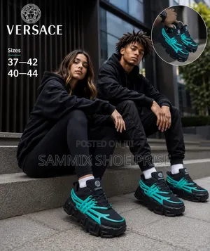 Versace Blue Black
