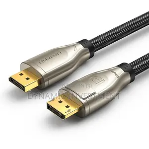 UGREEN DISPLAYPORT 1.4 M/M Cable Zinc Alloy Shell With Braided 2m