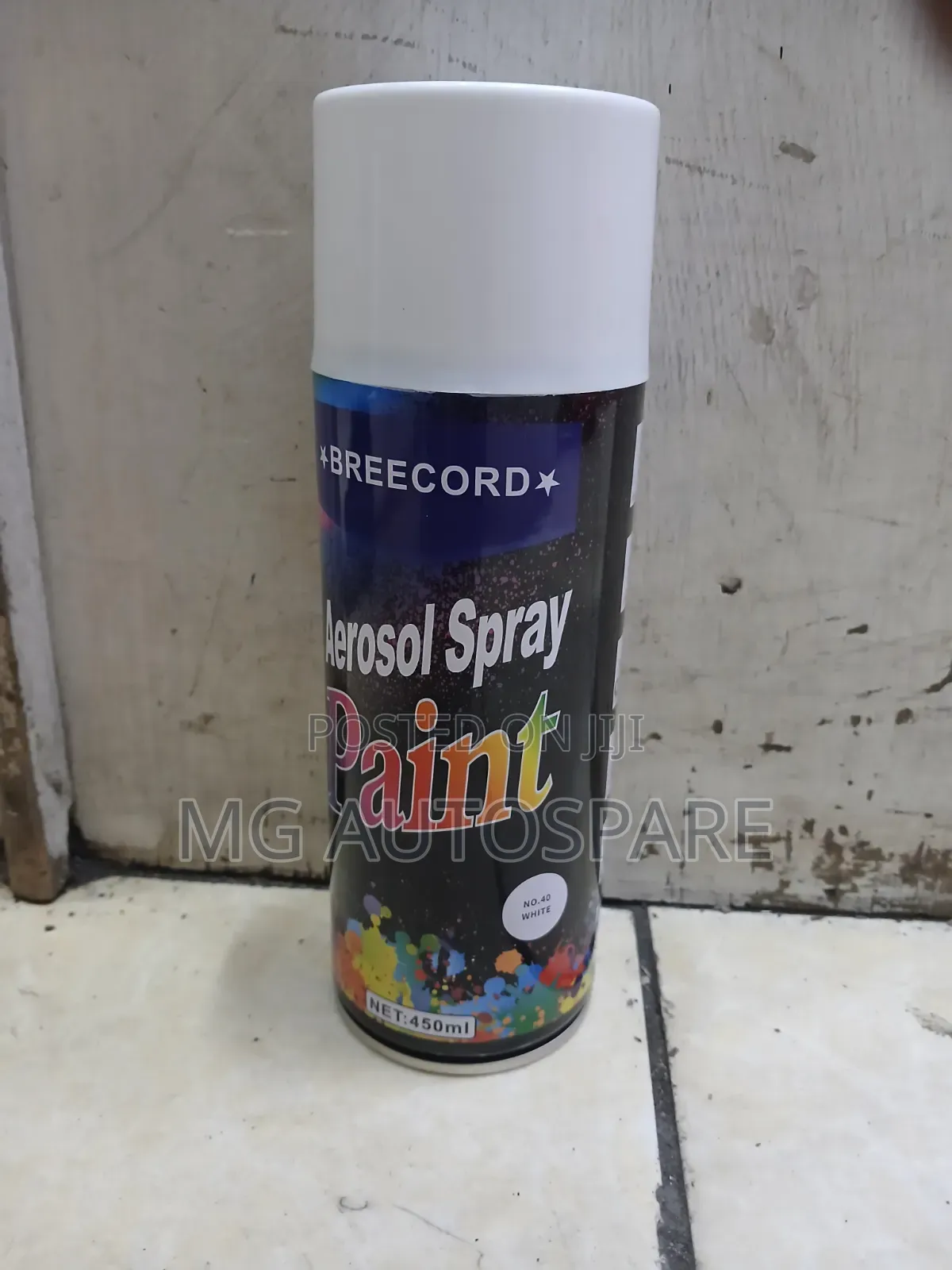 White Aerosol Spray Paint (No. 40 White)