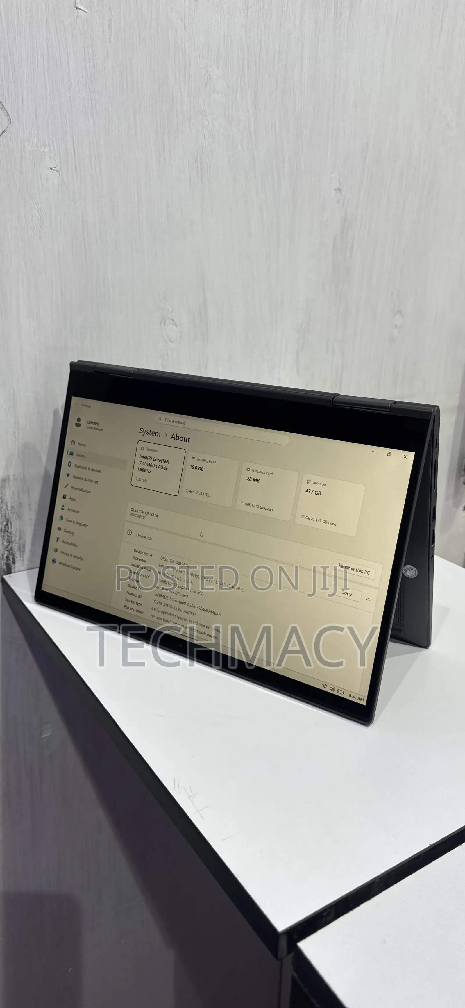 Laptop Lenovo ThinkPad X1 Yoga 16GB Intel Core i7 SSD 512GB