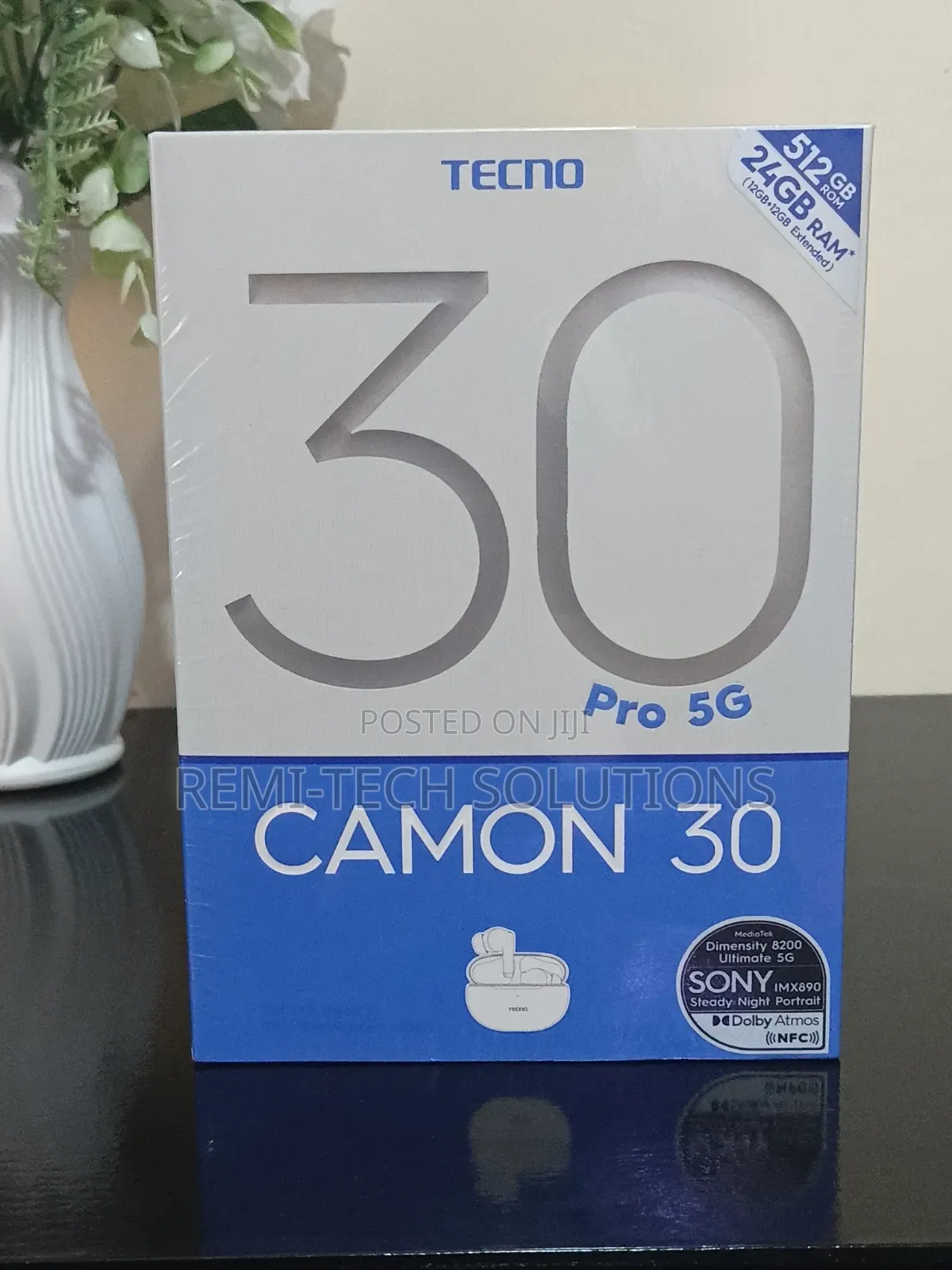 New Tecno Camon 30 Pro 5G 512 GB Silver