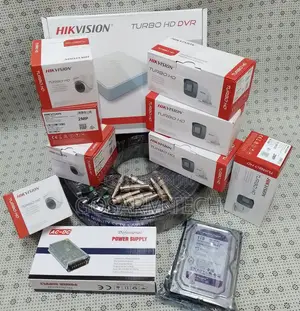 Hikvision 8 Channel 1080p 2mp CCTV Cameras Full Set