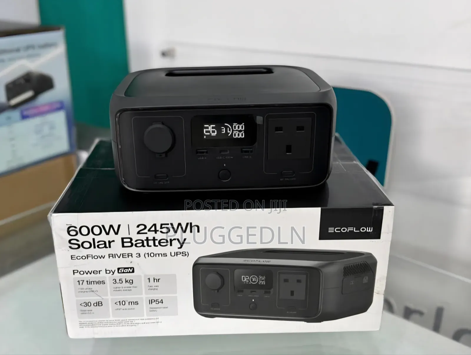 Ecoflow River 3 (Efriver3-Ups-en-Cbox) 300w