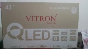 A 43" Vitron Qled TV