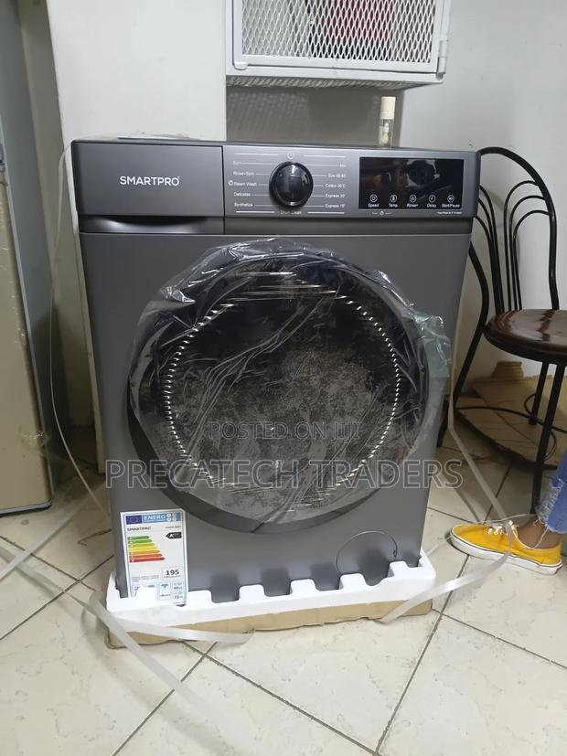 SmartPro 8KG Automatic Front Load Washing Machine - main view