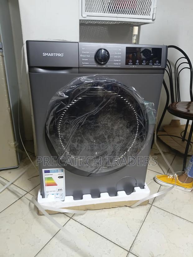 SmartPro 8KG Automatic Front Load Washing Machine - thumbnail 2