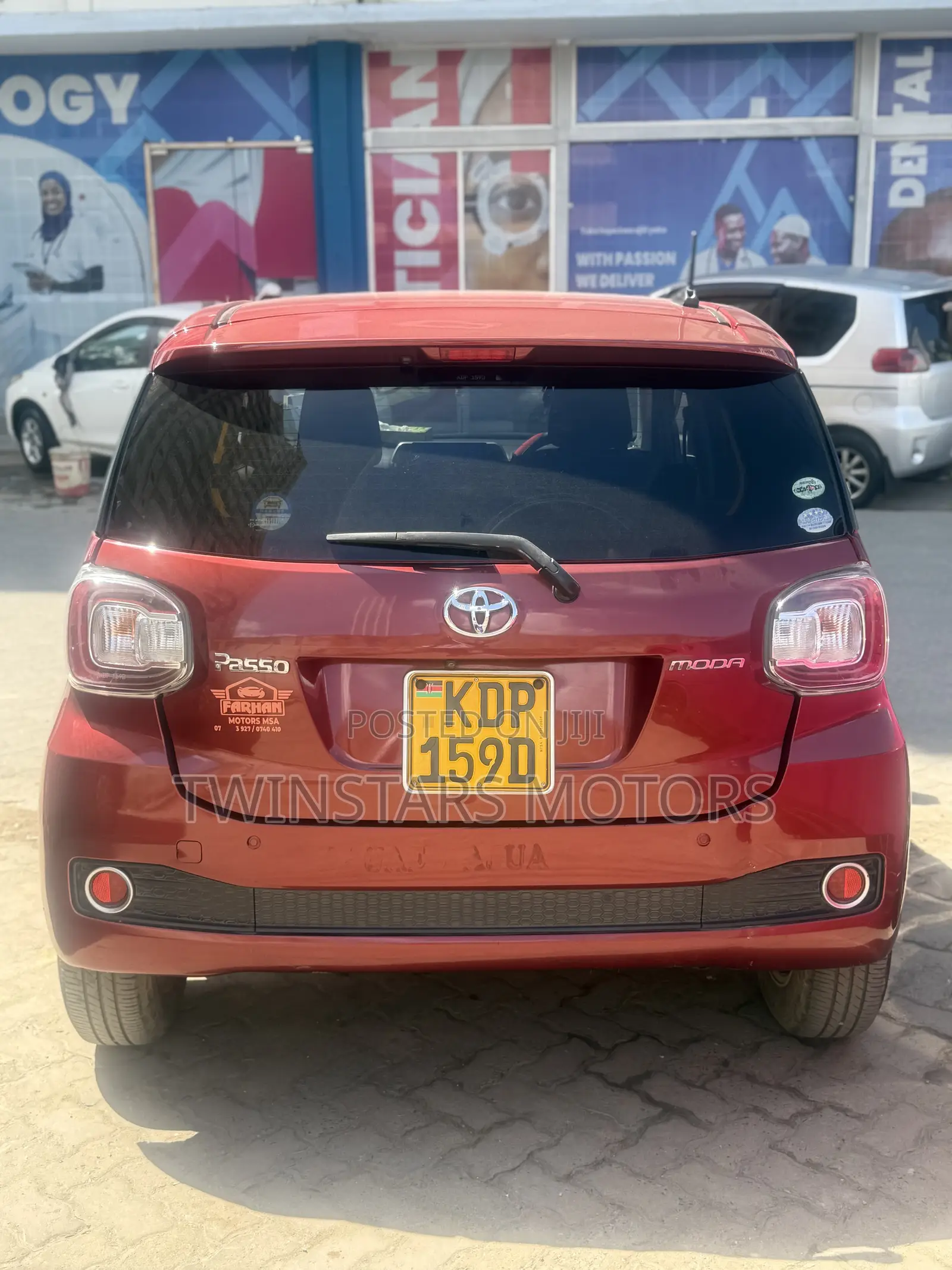 Toyota Passo 1.0 FWD 2017 Red
