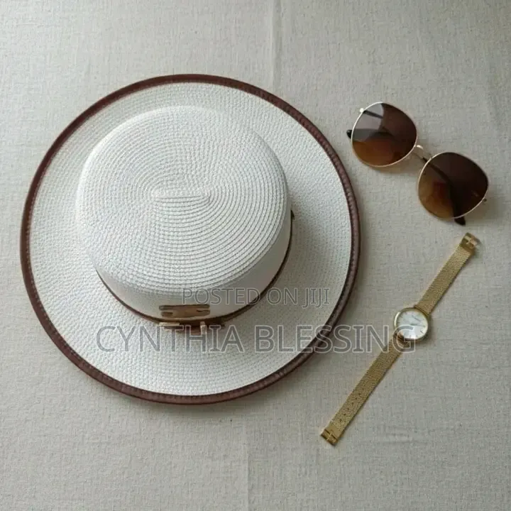Beautiful Fedora Hat White