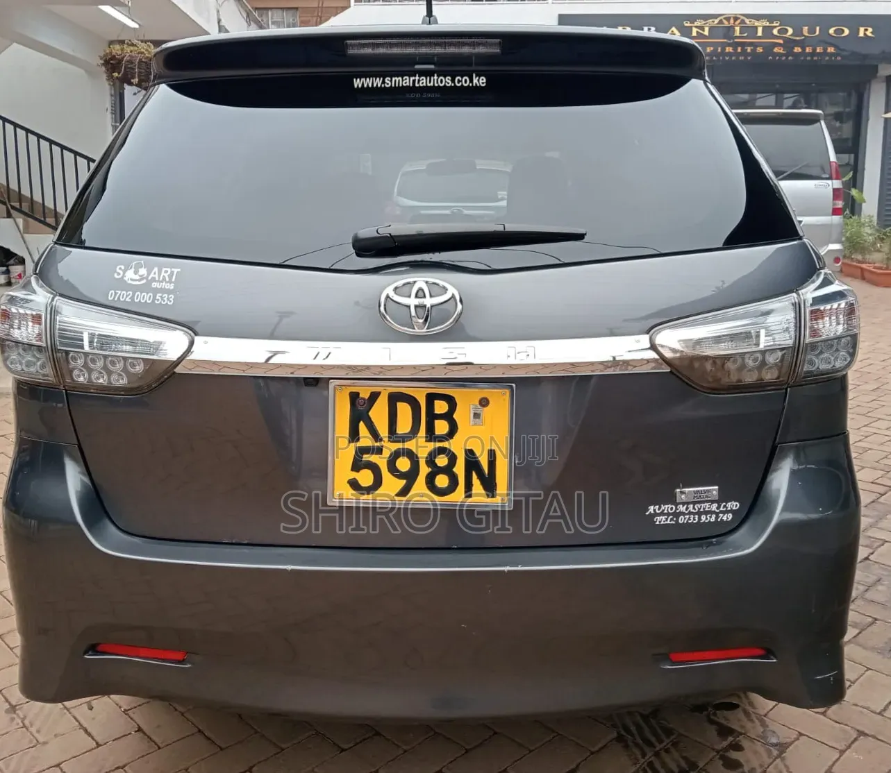 Toyota Wish 2014 Gray