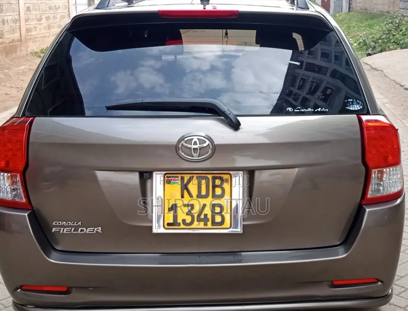 Toyota Corolla Fielder 2014 Gray