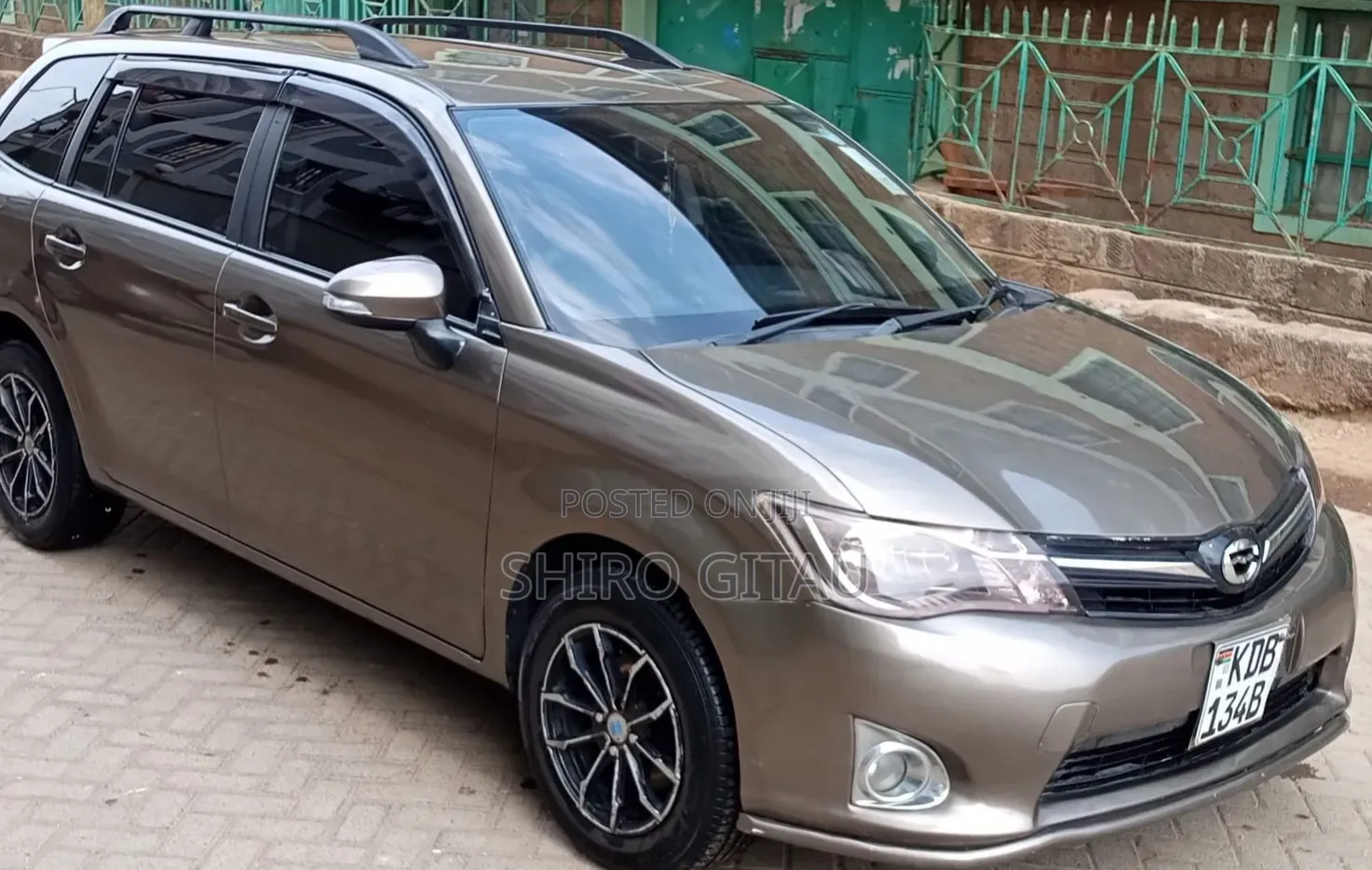 Toyota Corolla Fielder 2014 Gray