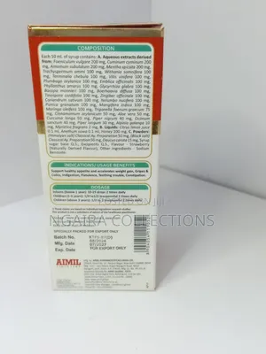 K. G. Tone Forte Syrup Vitamins and Minerals