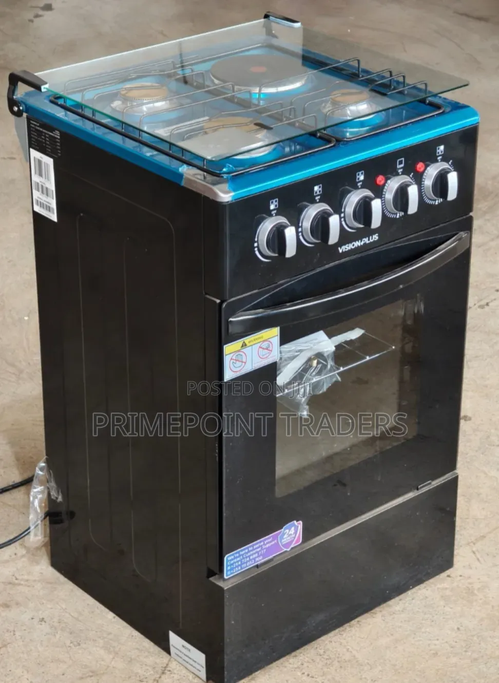 Vision 50×55 3+1 Standing Cooker – Compact Power for Everyday Cooking