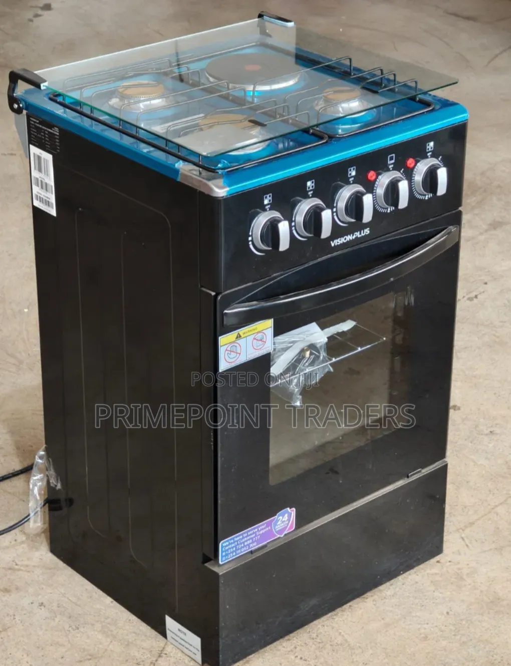 Vision 50×55 3+1 Standing Cooker – Compact Power for Everyday Cooking
