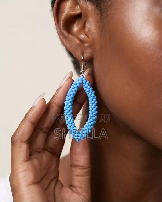 African Beaded Earrings - thumbnail 16