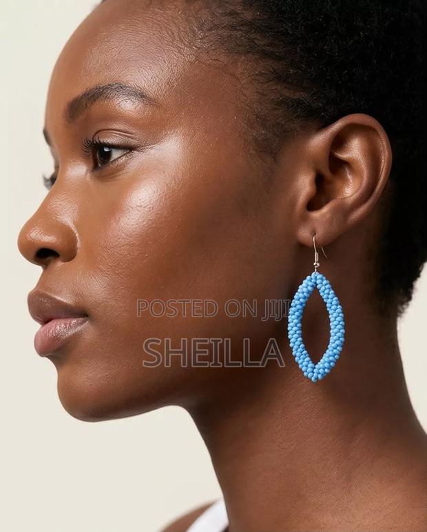 African Beaded Earrings - thumbnail 17