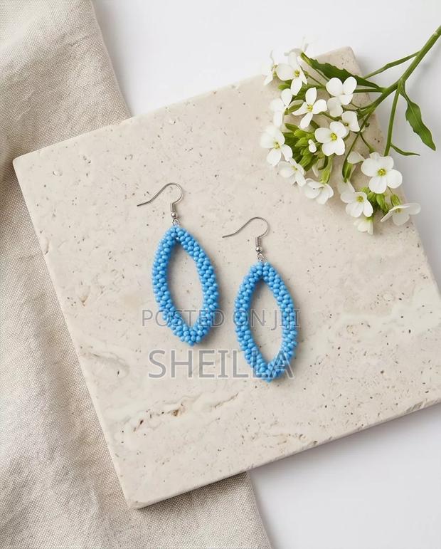 African Beaded Earrings - thumbnail 20