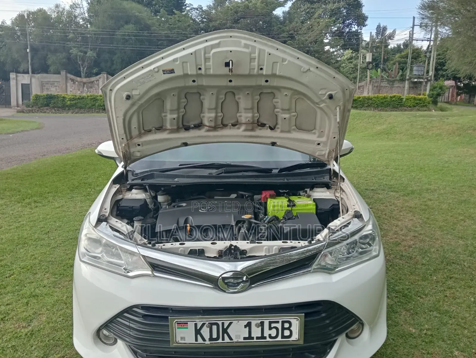 Toyota Corolla Fielder 2015 White