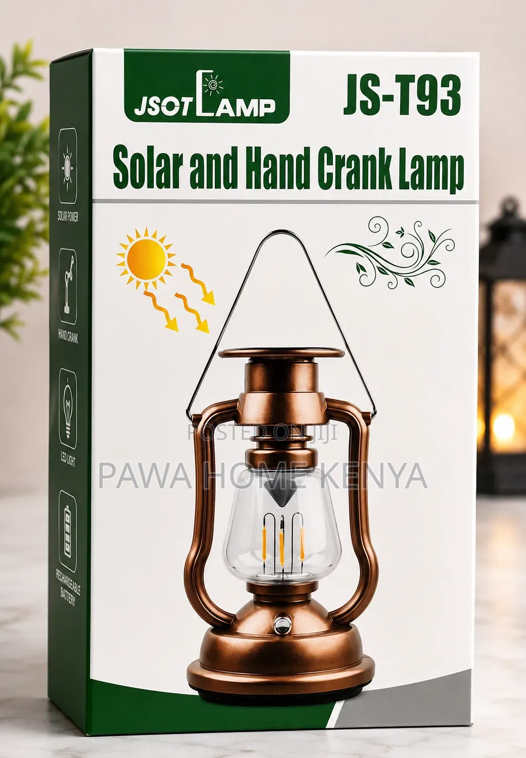 Solar and Hand Crank Lamp / Lantern