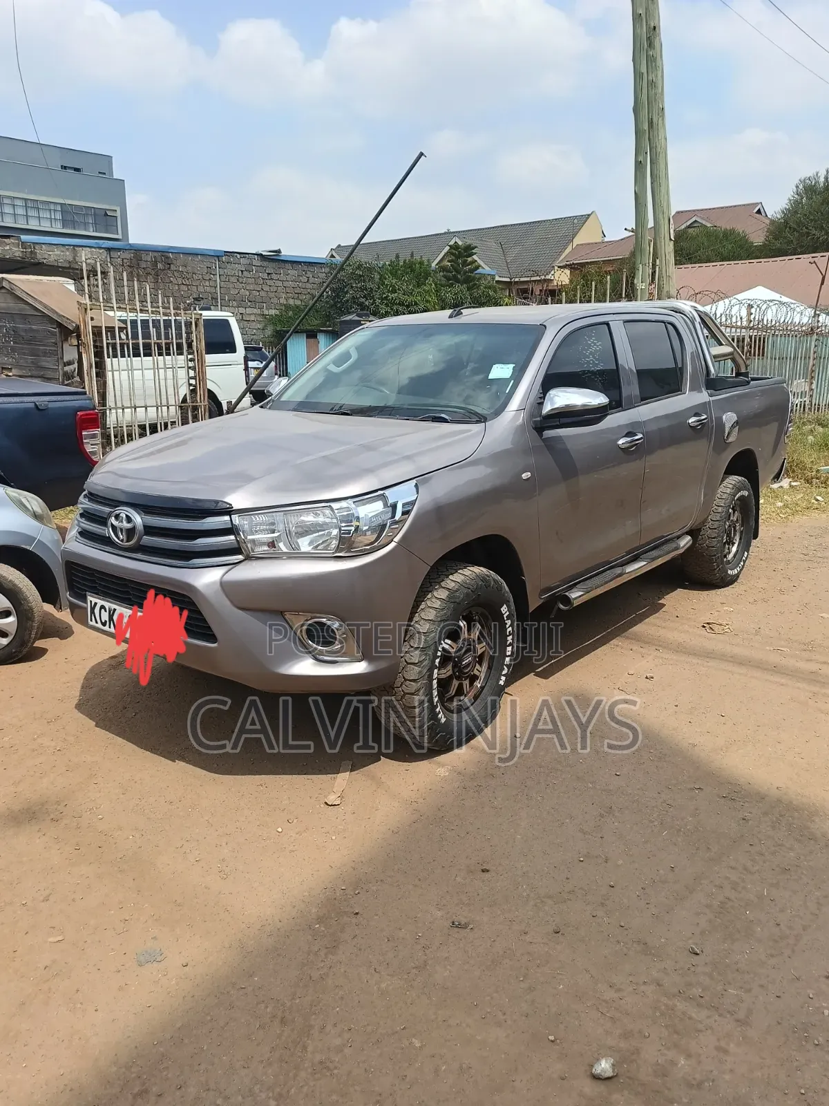 Toyota Hilux 2016 Gray