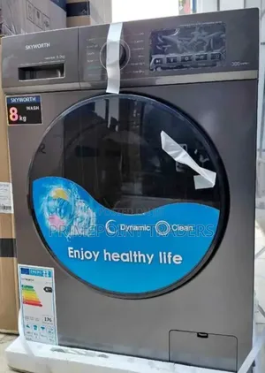 Skyworth Front Load 8kg Washer – Smart Cleaning for Every Load