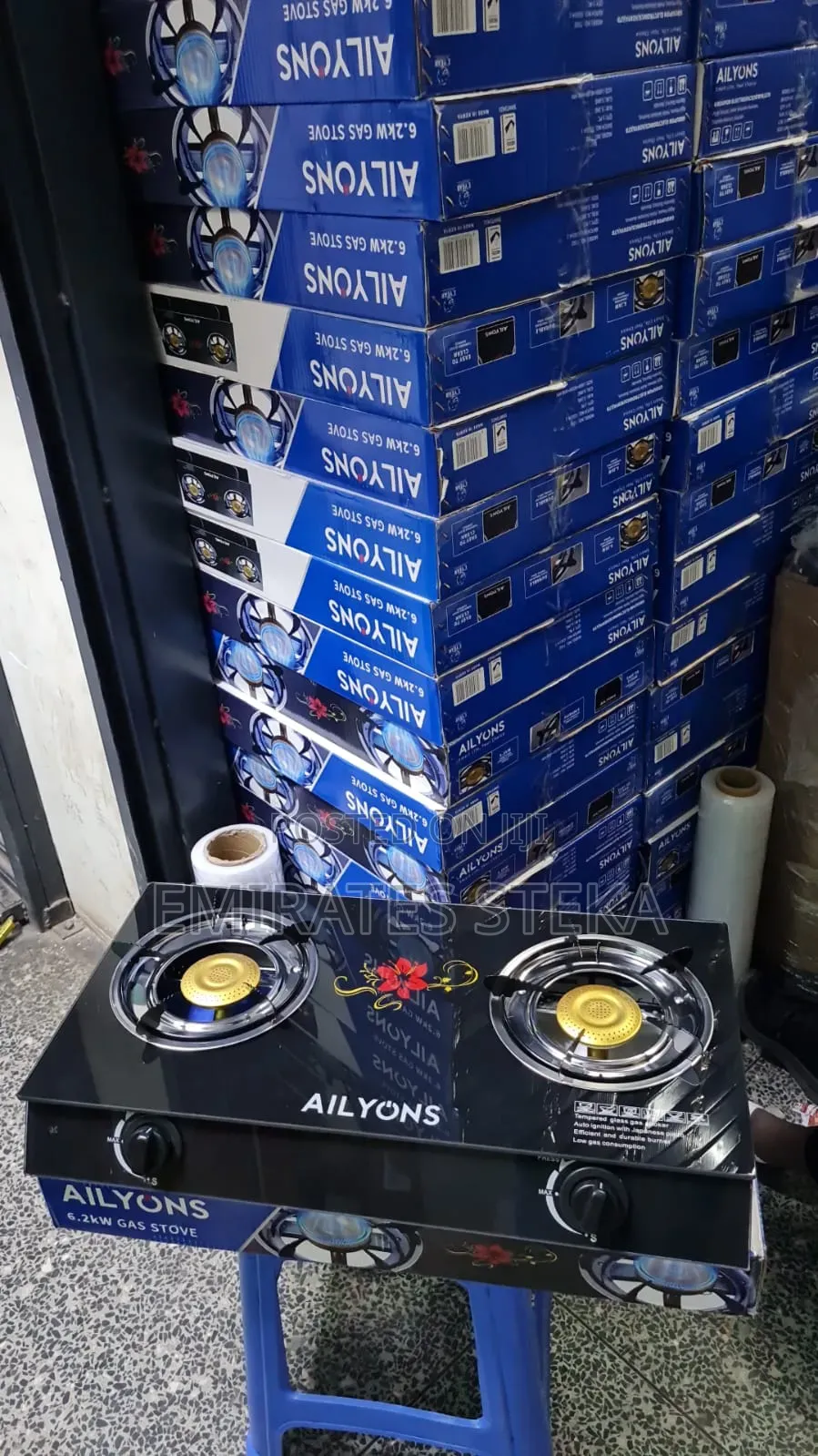 Ailyons 2 Burner Cooktop GS 014 Autoignition