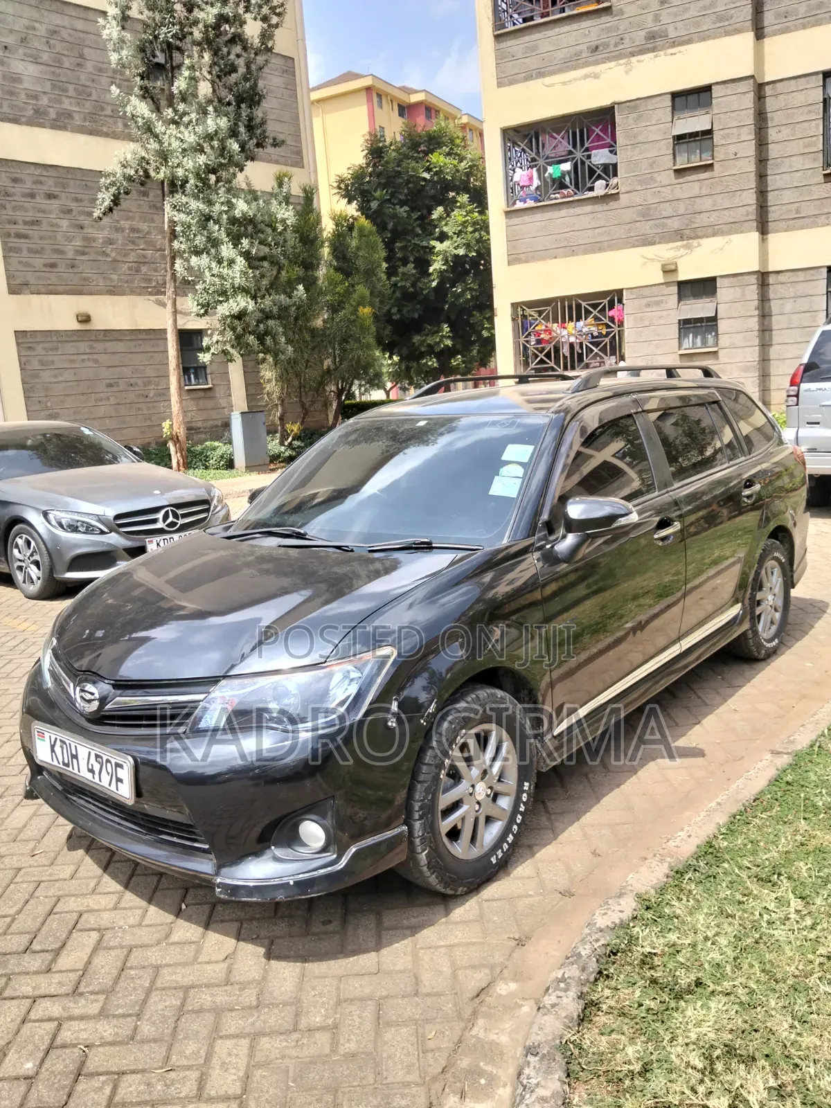 Toyota Corolla Fielder 2014 Black
