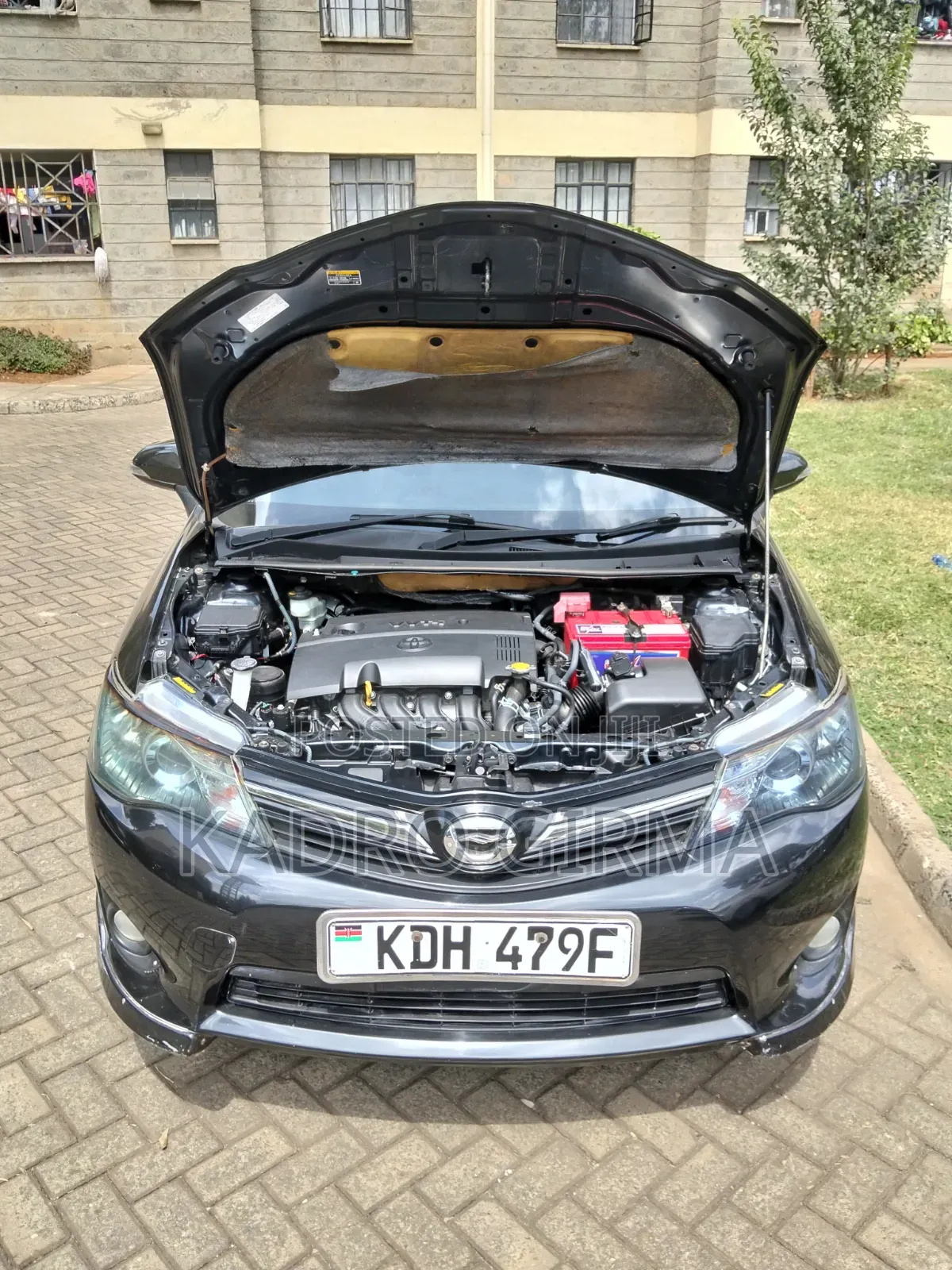 Toyota Corolla Fielder 2014 Black
