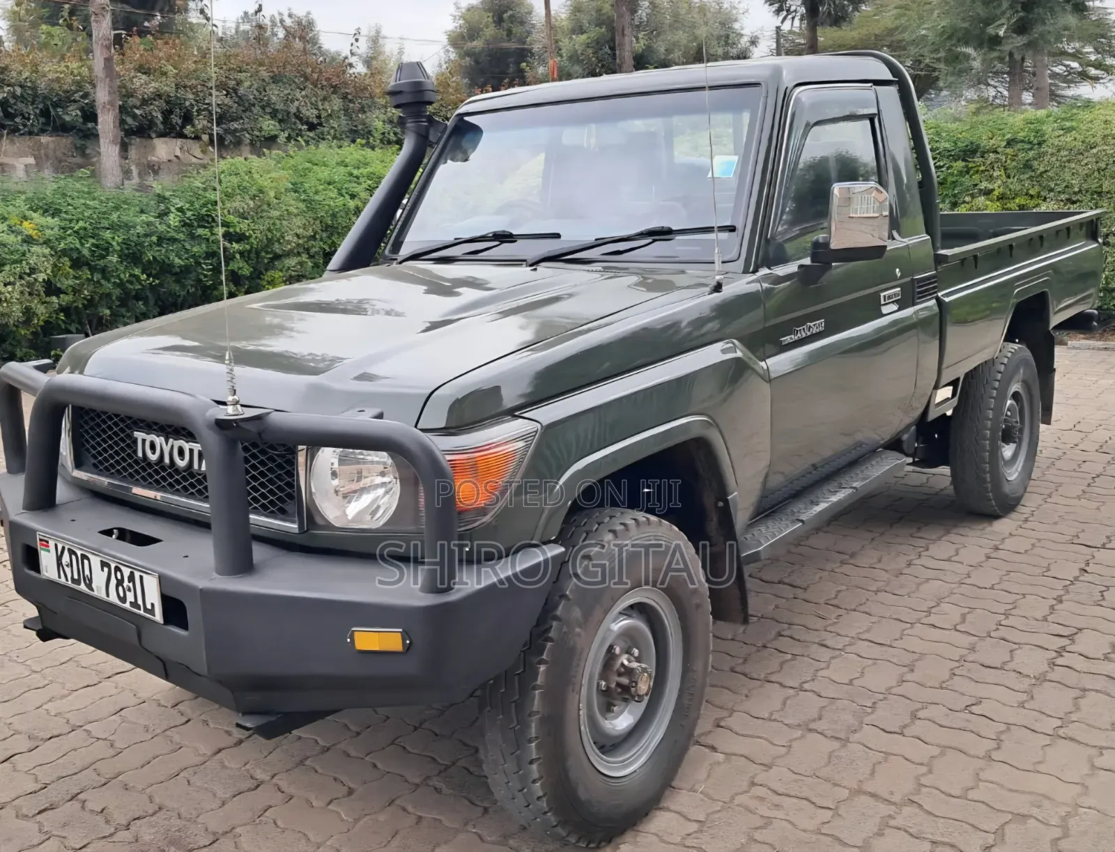 Toyota Land Cruiser 2014 Green