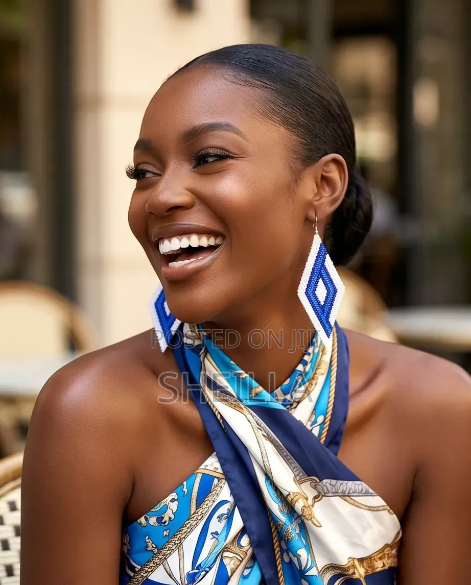 African Beaded Earrings