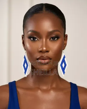 African Beaded Earrings