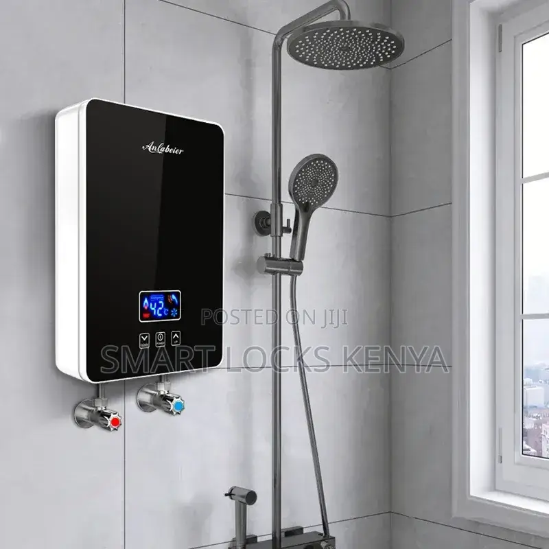 Instant Water Heater Shower Head for Salty and Fresh Water