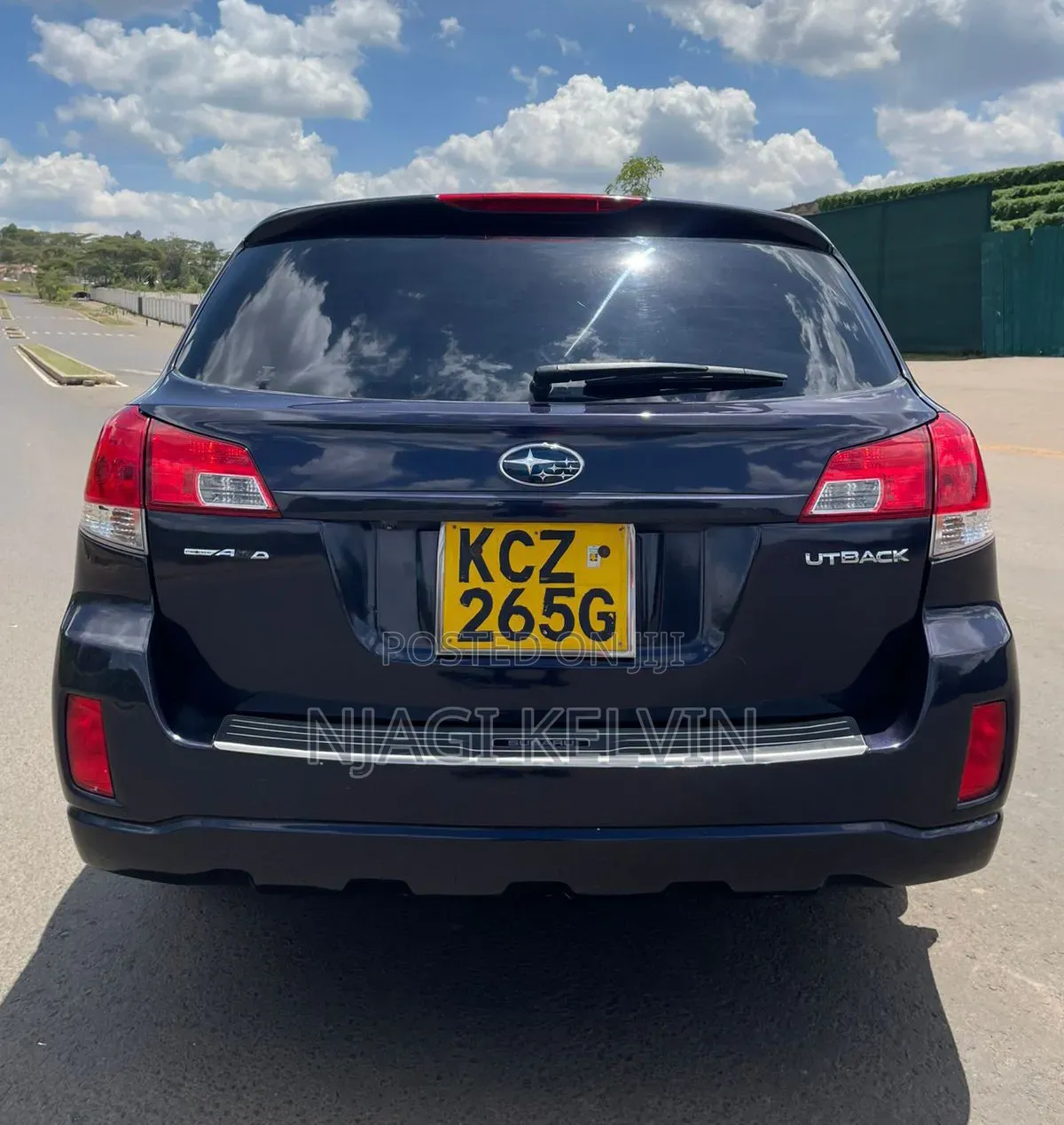 Subaru Outback 2013 Blue