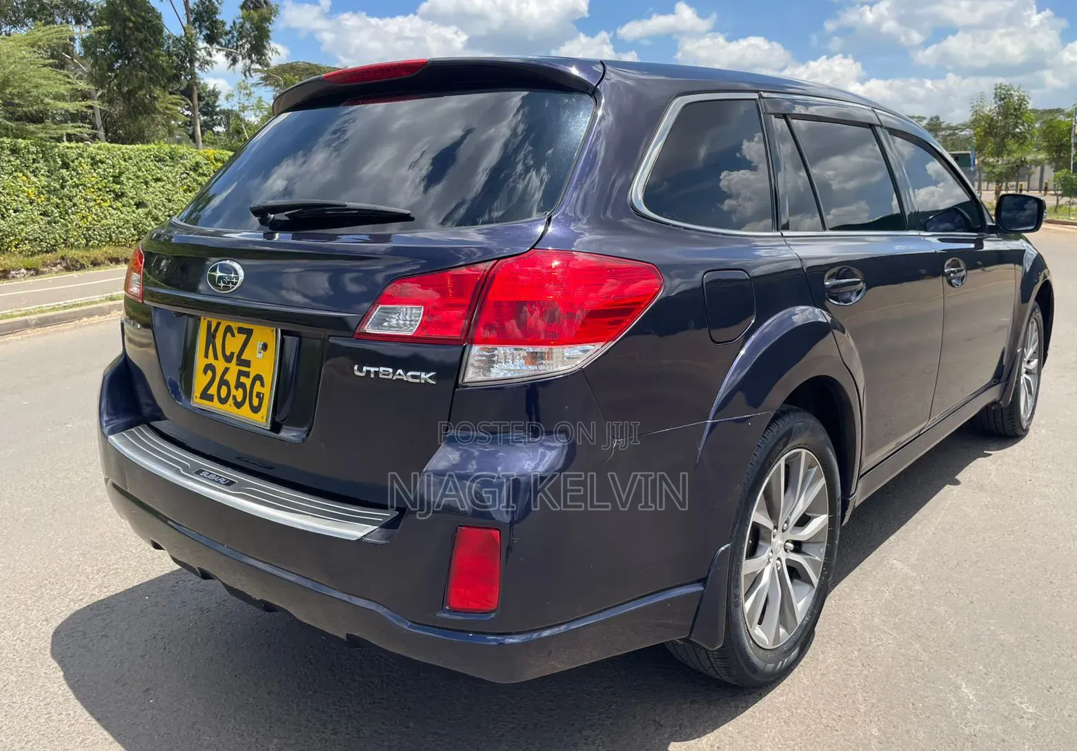 Subaru Outback 2013 Blue
