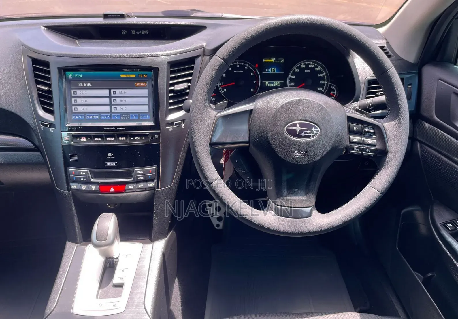 Subaru Outback 2013 Blue