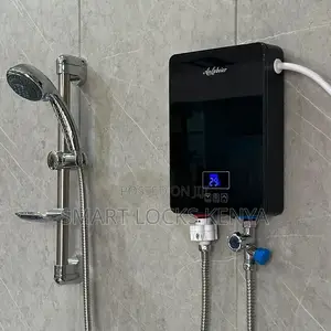 Electric Instant Hot Water Shower Head Heater (Salty Water) //