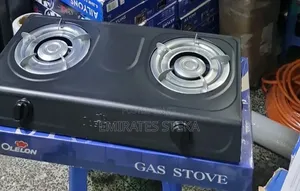 OLELON Table Top Stainless Steel Two Burner Gas Cooker Plus