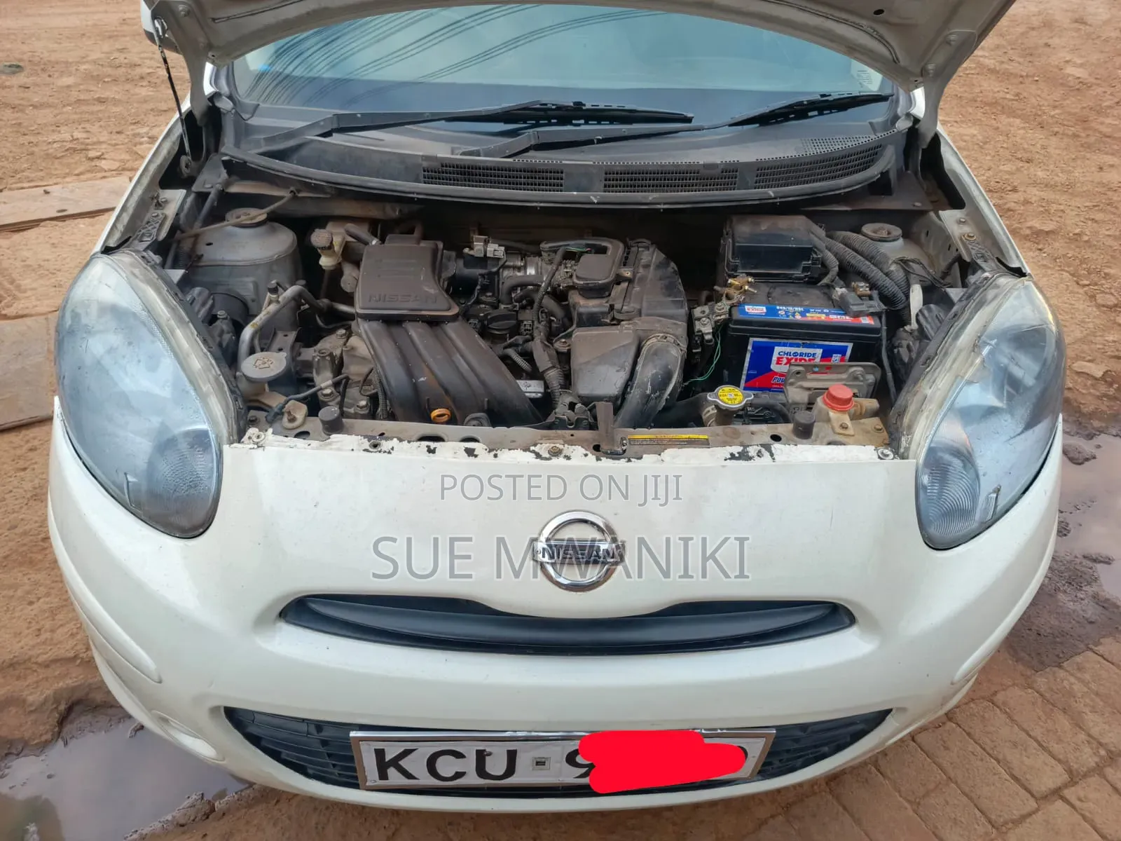 Nissan March 2012 White