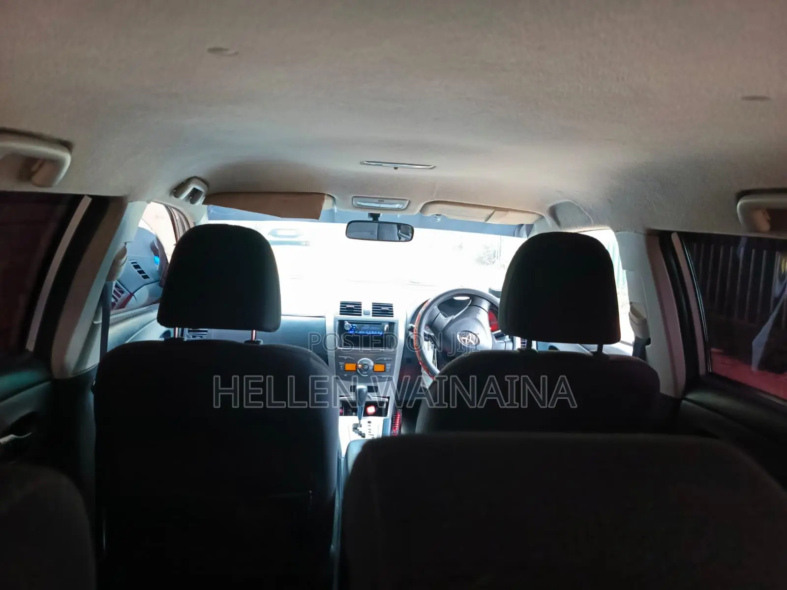 Toyota Corolla Fielder 2012 Silver