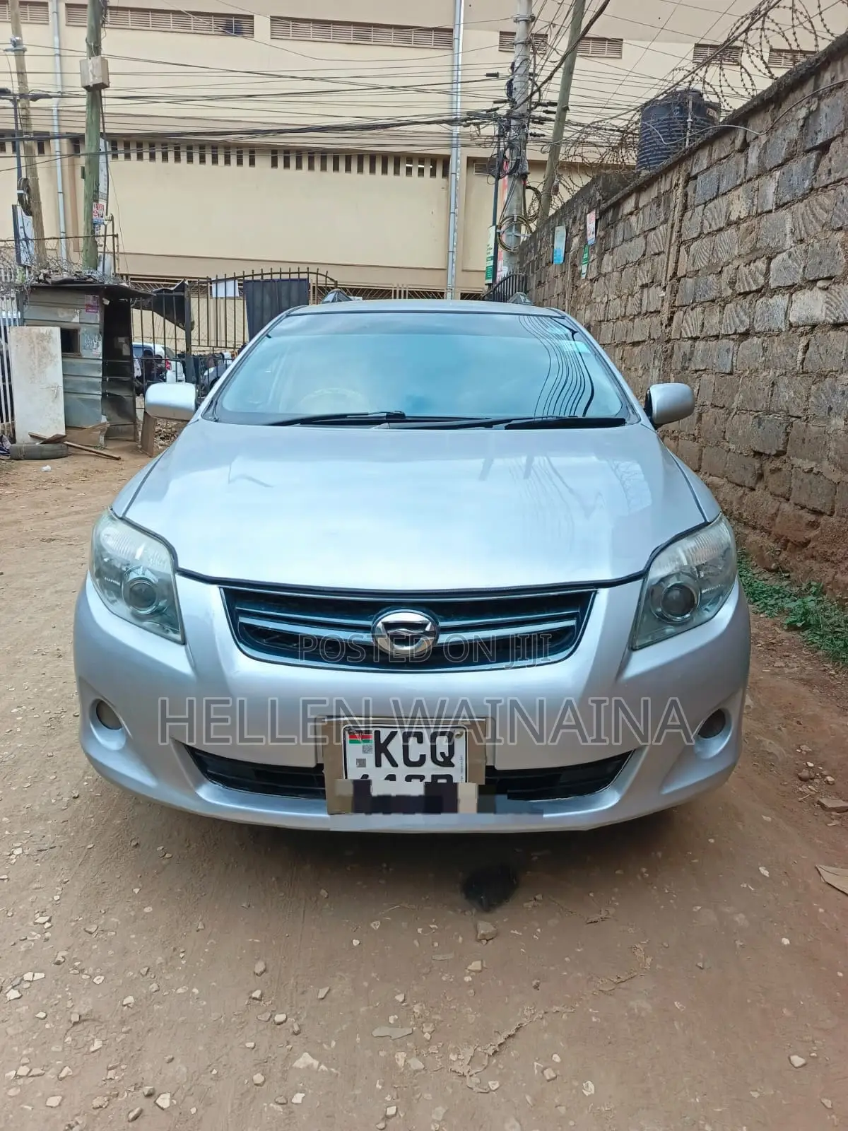 Toyota Corolla Fielder 2012 Silver