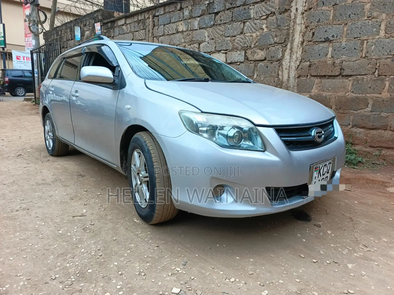 Toyota Corolla Fielder 2012 Silver